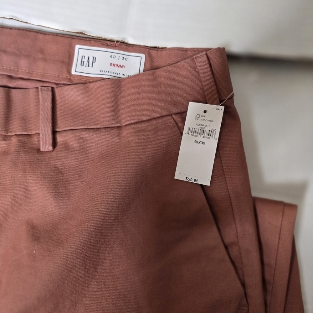 NWT Gap Skinny Fit Trousers - Picture 2 of 3